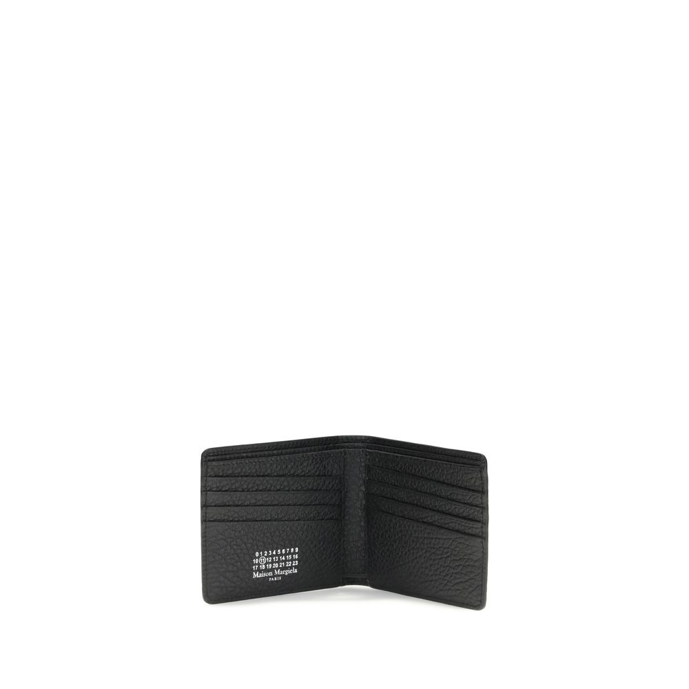 Margiela Black Calf Leather Bos Taurus Wallet - Image 3