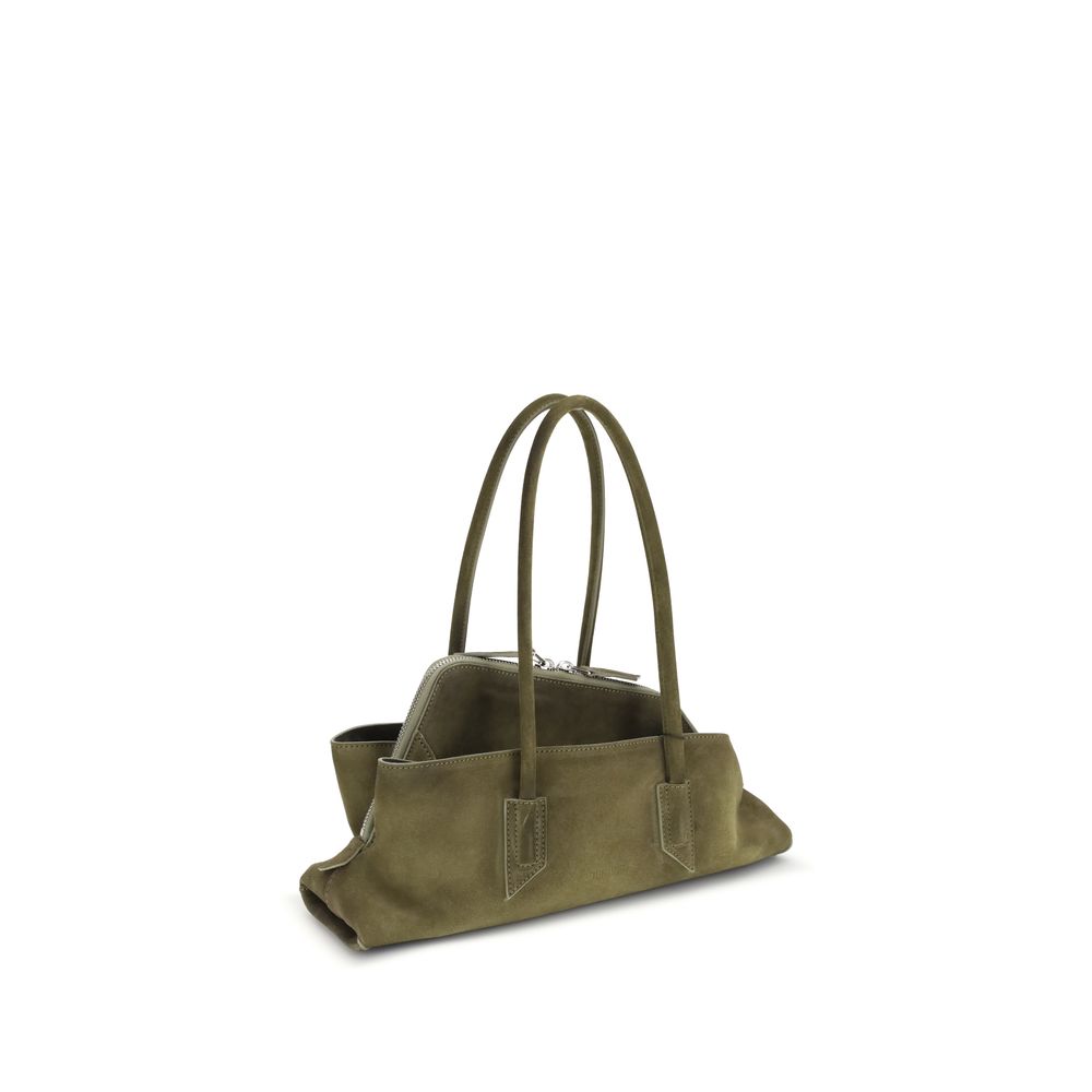 The Attico Green Calf Leather Bos Taurus Shoulder Bag - Image 2