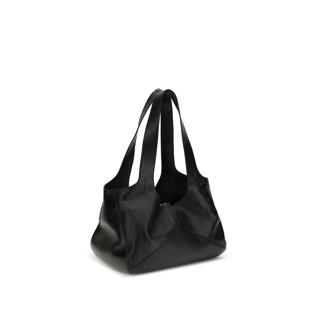 Chloé Black Calf Leather Bos Taurus Shoulder Bag - Image 3