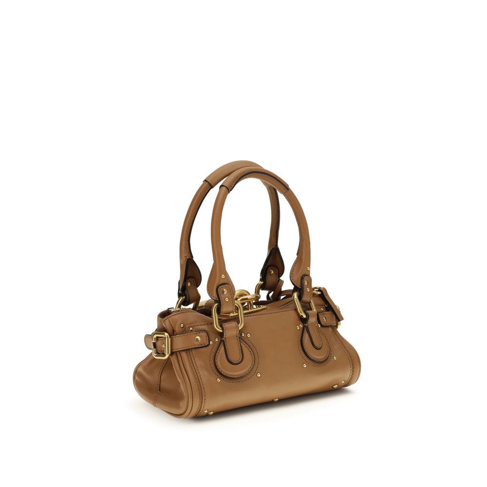 Chloé Beige Calf Leather Bos Taurus Shoulder Bag - Image 3