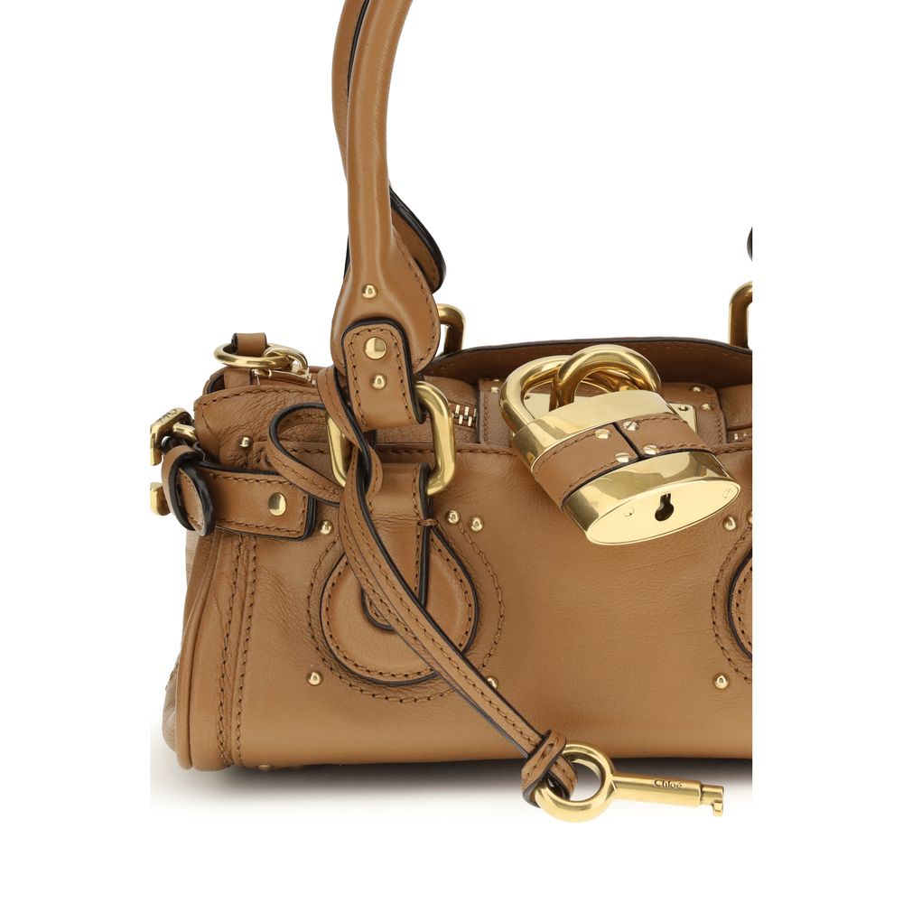Chloé Beige Calf Leather Bos Taurus Shoulder Bag - Image 4