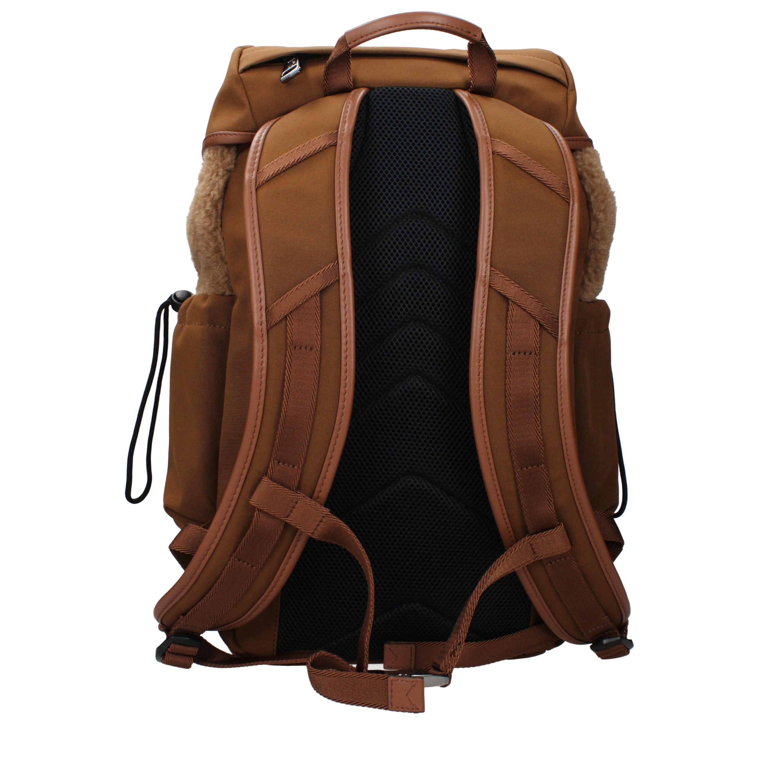 Moncler Brown Fabric Backpack - Image 3