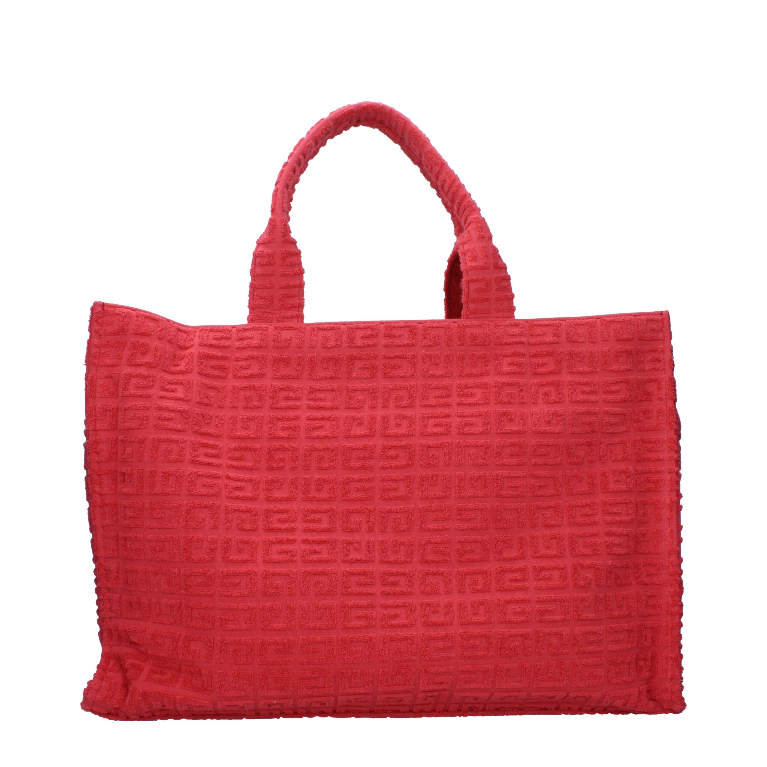 Givenchy Red Fabric Handbag - Image 3