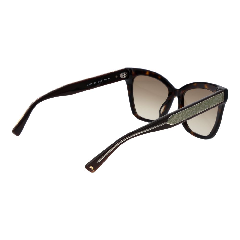 Longchamp Brown Acetate Sunglasses - Image 3