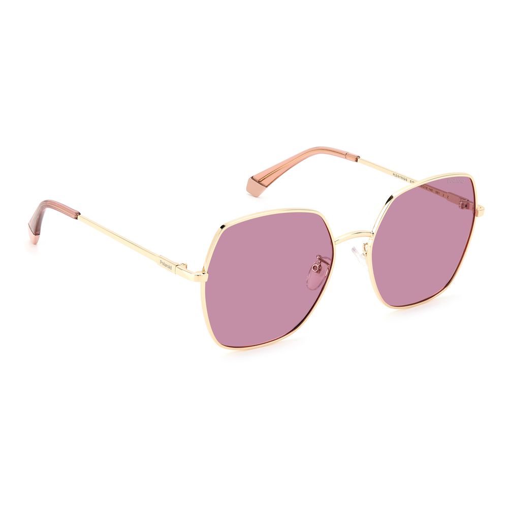 Polaroid Rose Gold Stainless Steel Sunglasses - Image 3