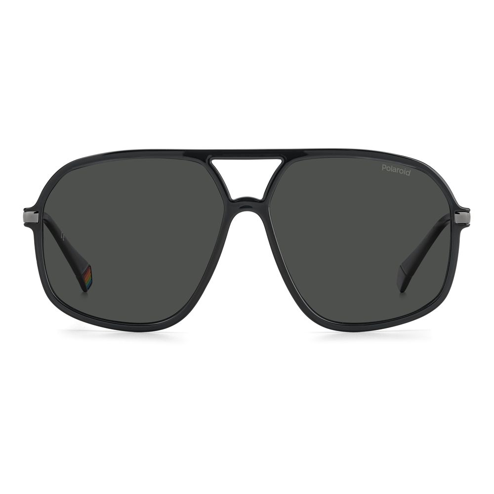 Polaroid Gray Plastic Sunglasses - Image 2