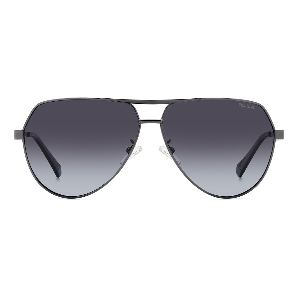 Polaroid Gray Metal Sunglasses - Image 2