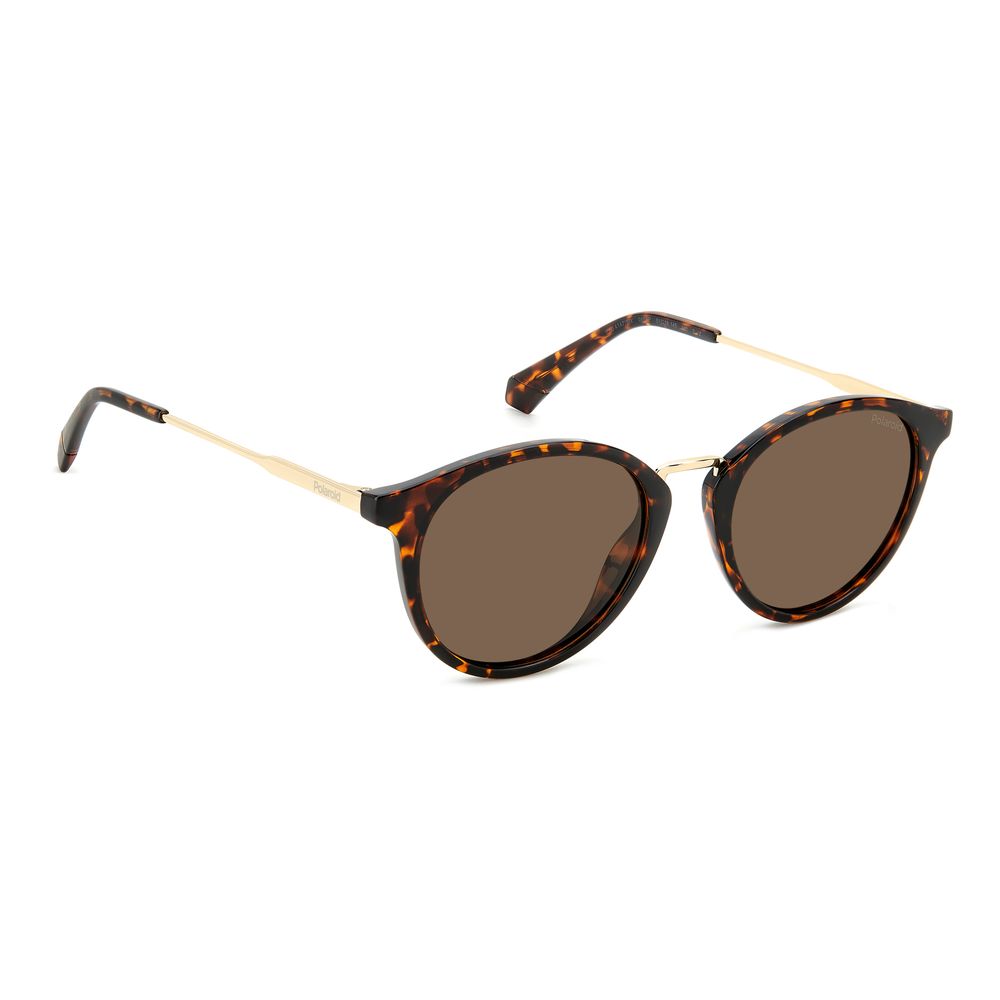 Polaroid Brown Resin Sunglasses - Image 3