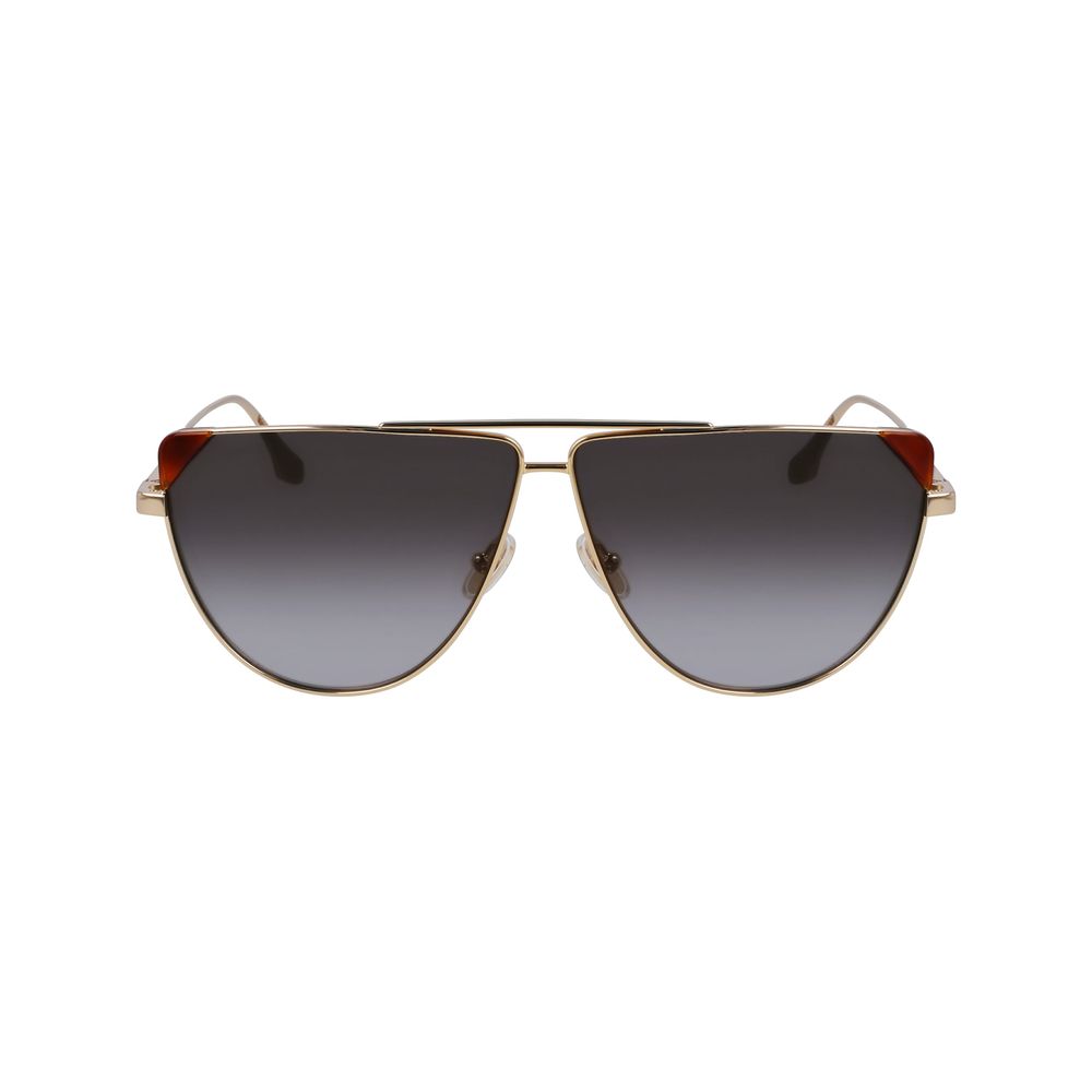 Victoria Beckham Brown Metal Sunglasses - Image 2