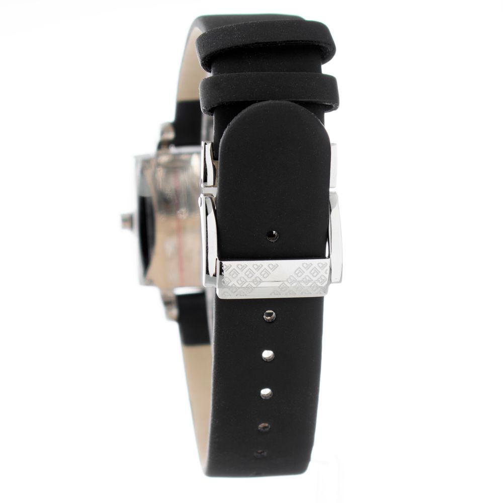 Laura Biagiotti Black Stainless Steel Dress Watch - Image 2