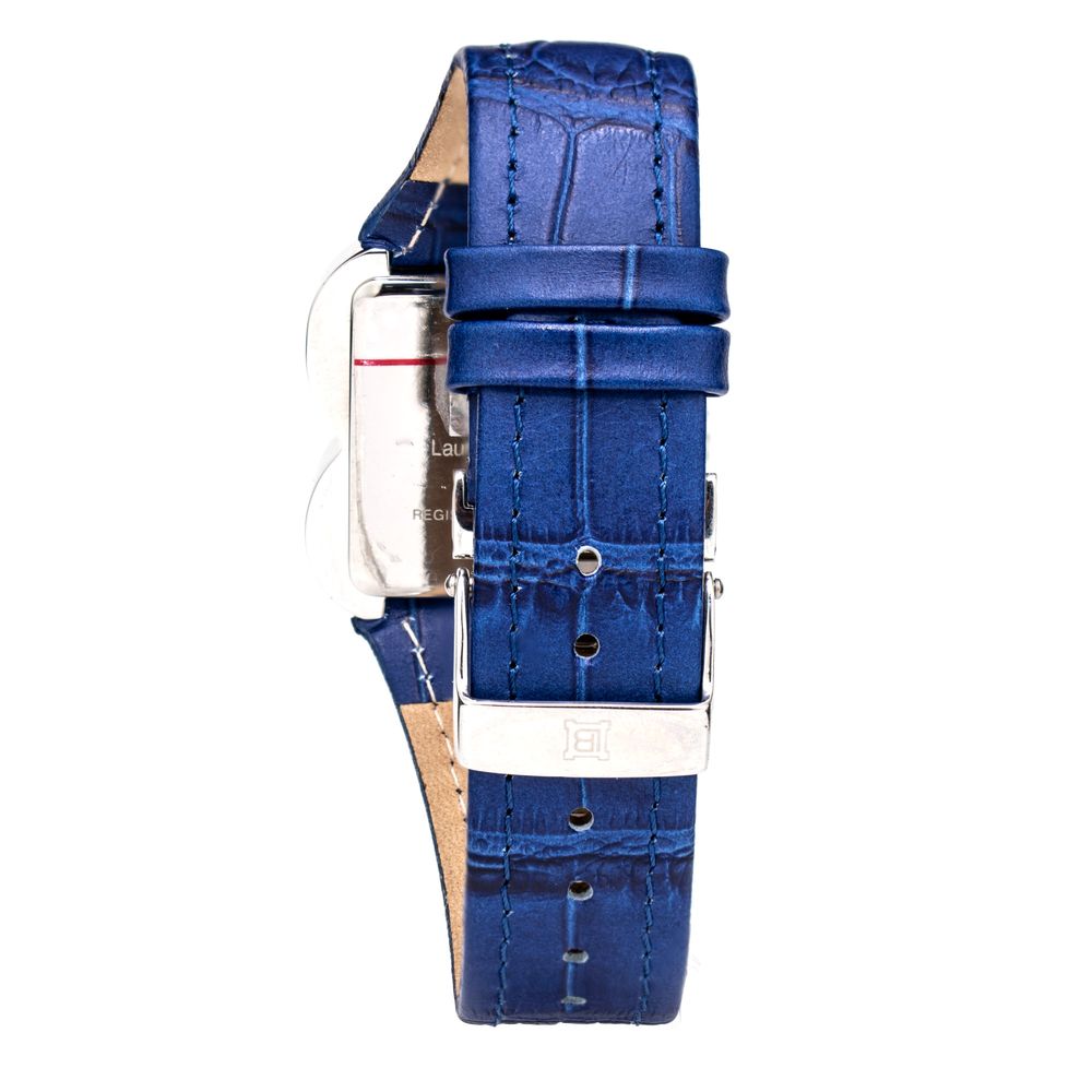 Laura Biagiotti Blue Leather Dress Watch - Image 2