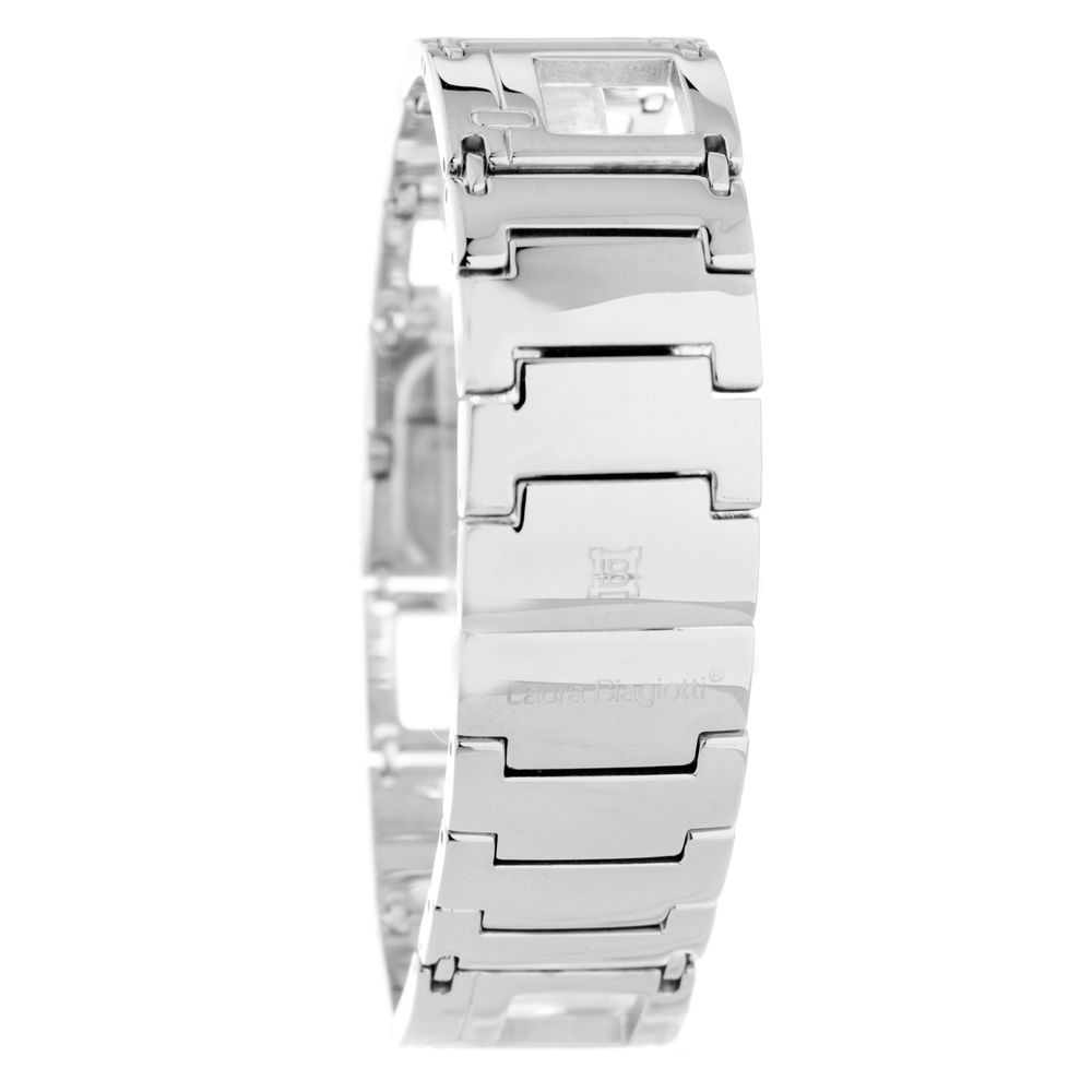 Laura Biagiotti Silver Stainless Steel Dress Watch - Image 2