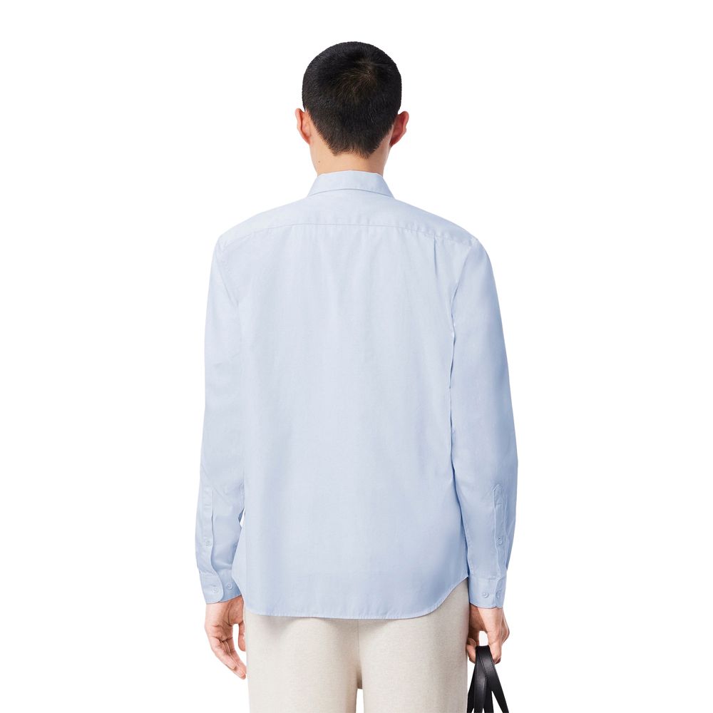 Lacoste Blue Cotton Shirt - Image 2