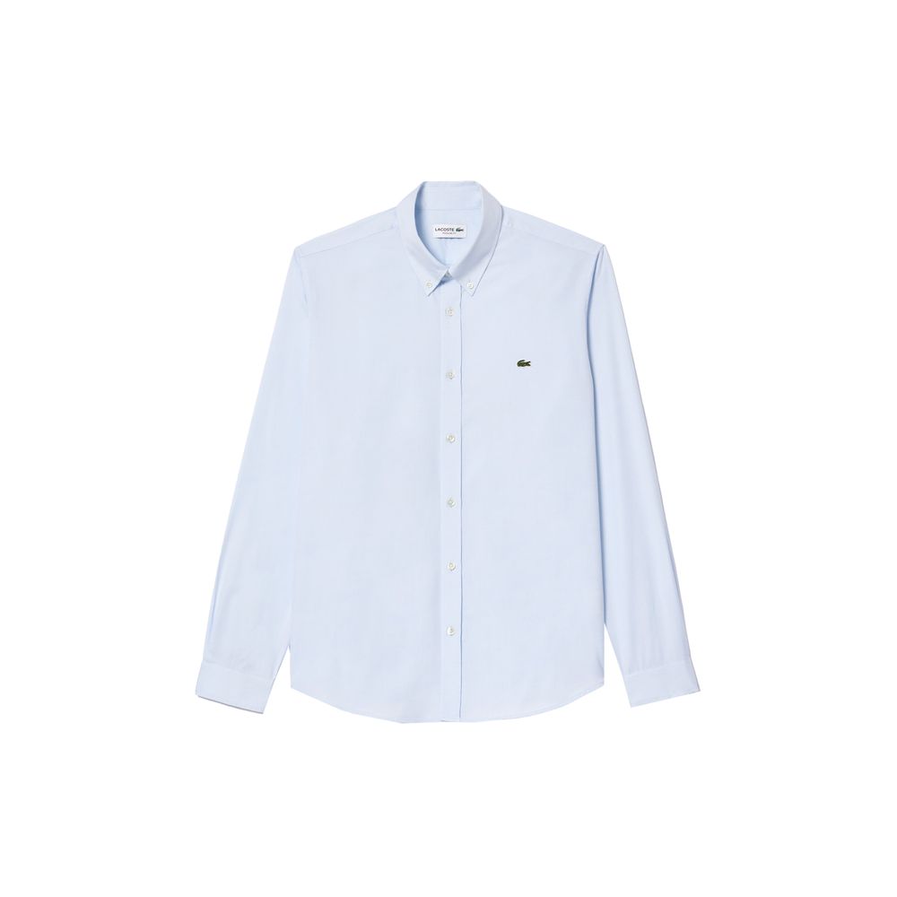 Lacoste Blue Cotton Shirt - Image 5
