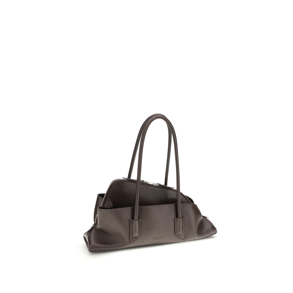 The Attico Brown Calf Leather Bos Taurus Shoulder Bag - Image 2
