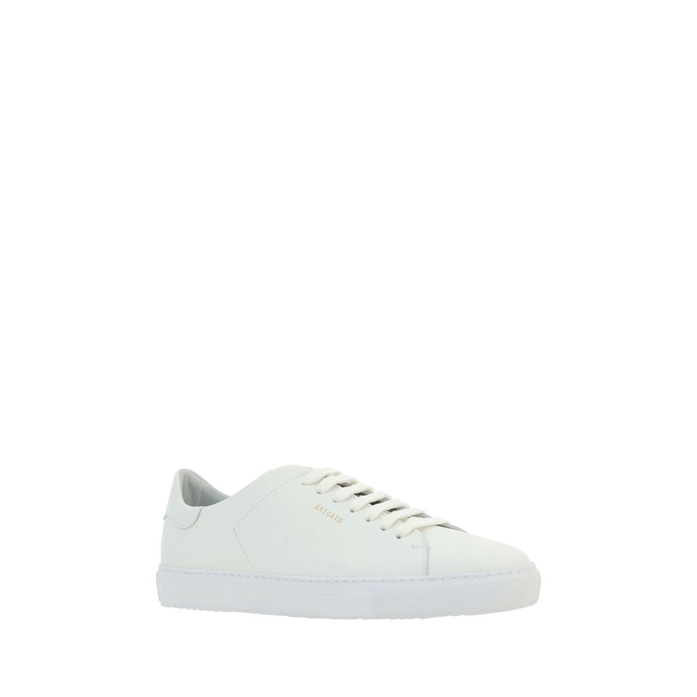 Axel Arigato White Calf Leather Bos Taurus Low Top Sneakers - Image 2