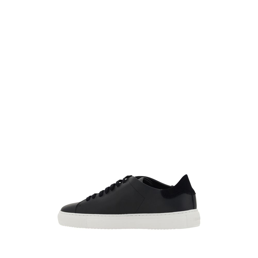 Axel Arigato Black Calf Leather Bos Taurus Low Top Sneakers - Image 3