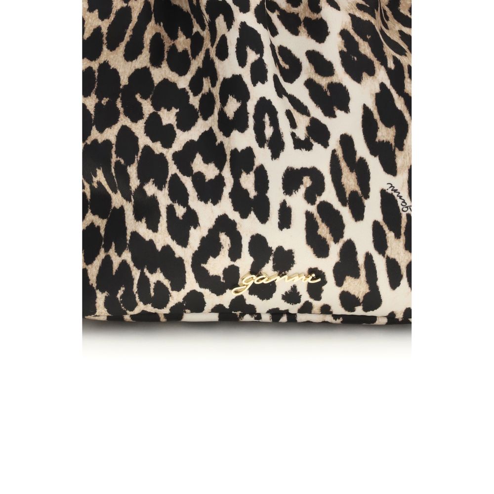 Ganni Multicolor Recycled Polyester Backet Bag - Image 4