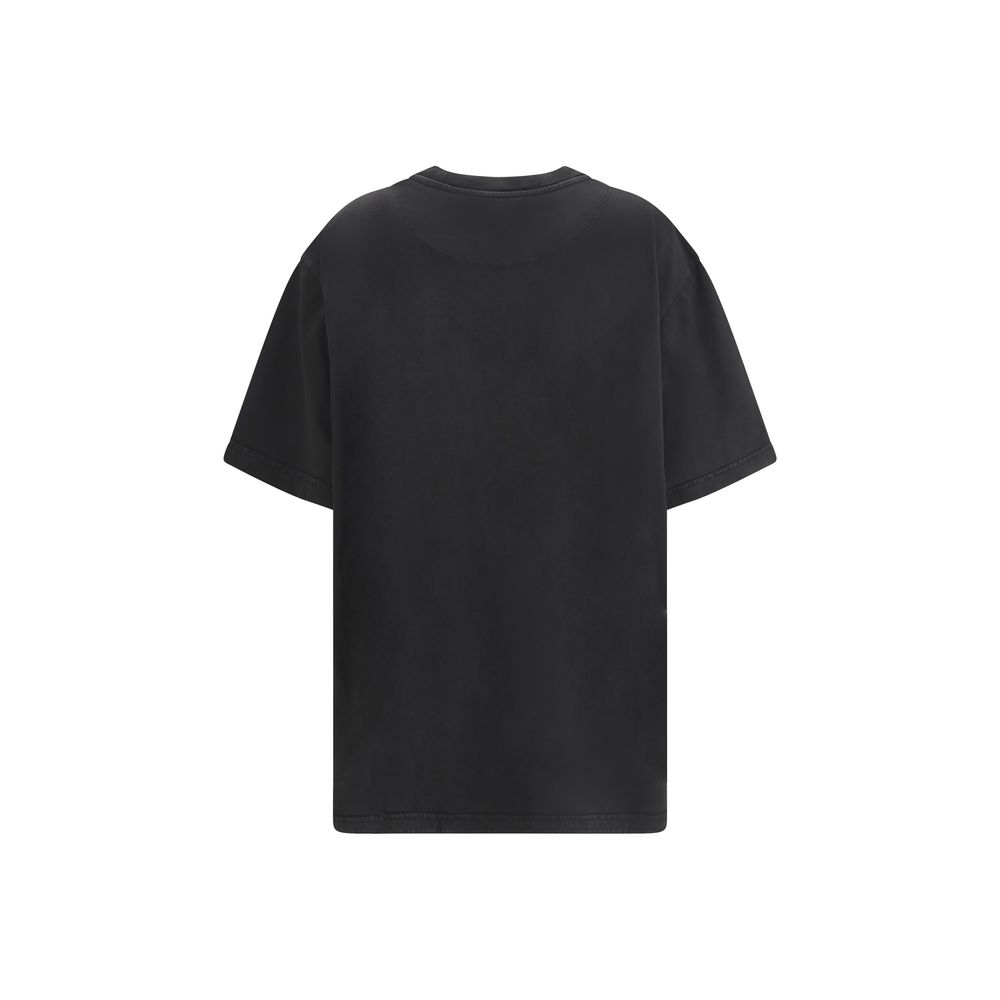 The Attico Black Cotton T-Shirt - Image 2