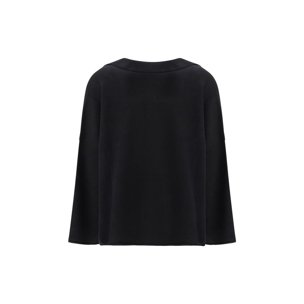 Alanui Black Cashmere Sweatshirt - Image 2
