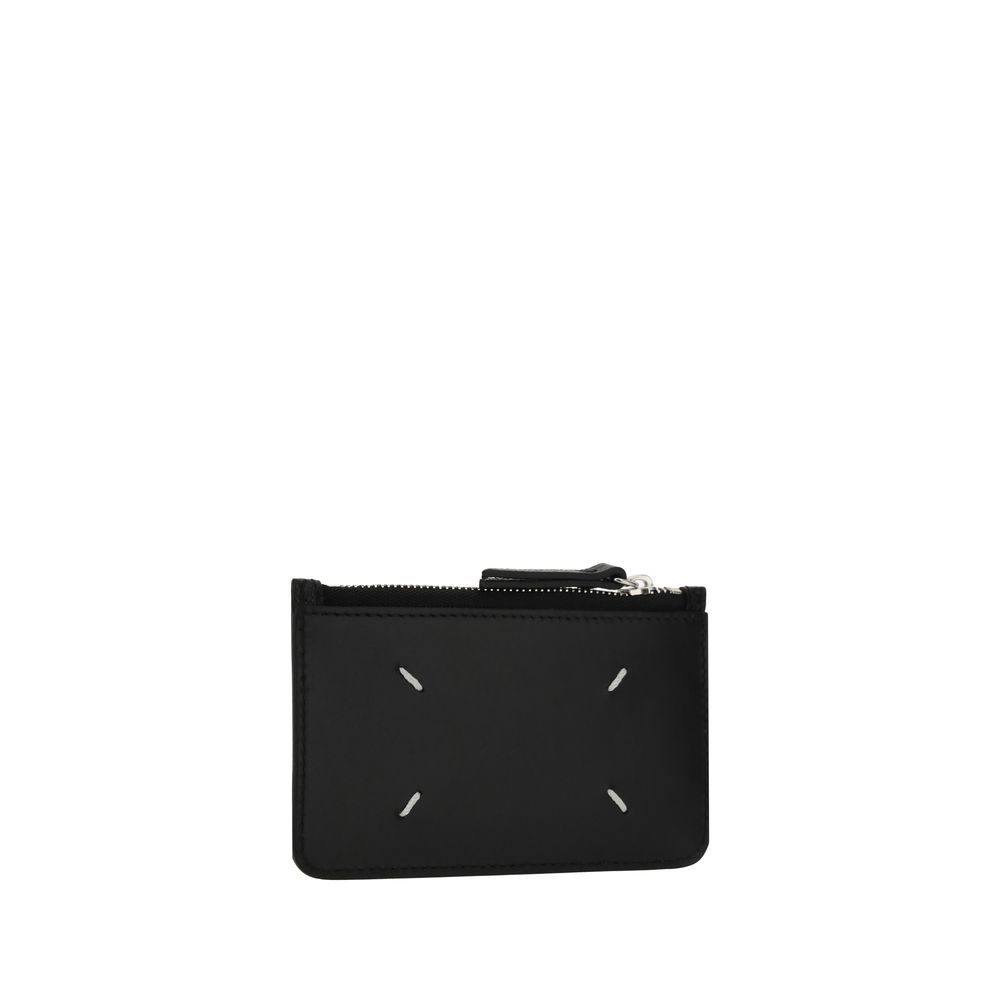 Margiela Black Calf Leather Bos Taurus Wallet - Image 2