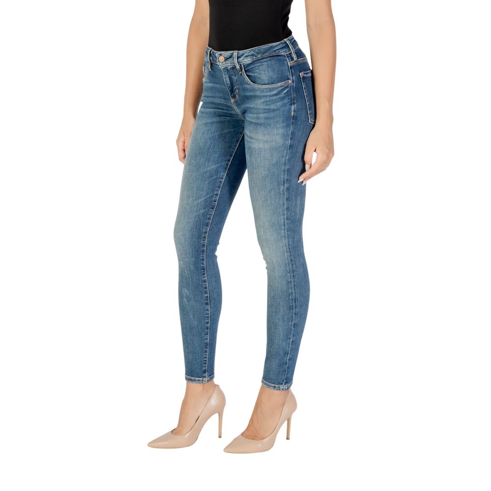 Guess Blue Cotton Skinny Jeans - Image 3