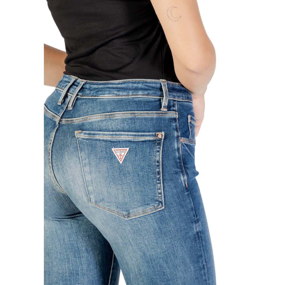 Guess Blue Cotton Skinny Jeans - Image 5