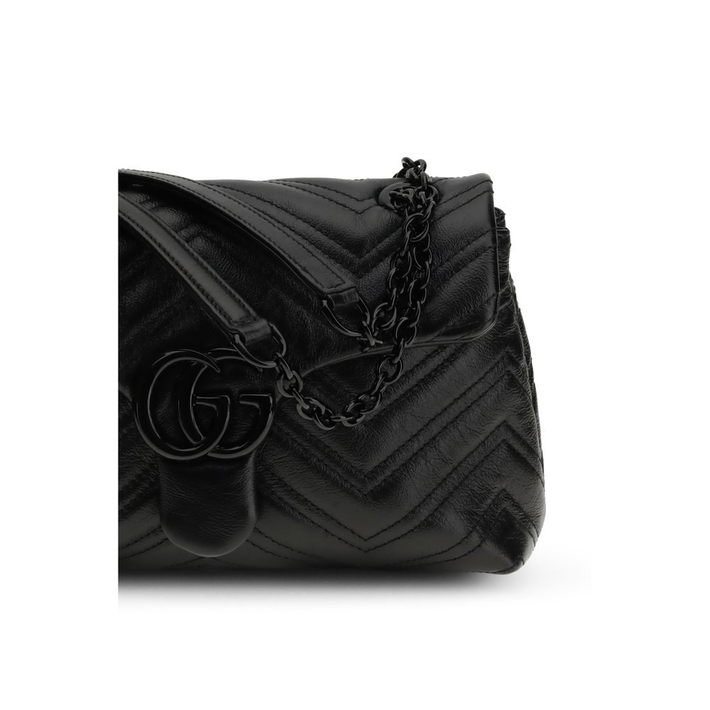 Gucci Black Napa Leather / Calf Bos Taurus Handbag - Image 3