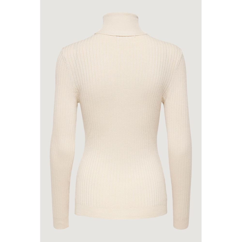 Only Beige Viscose Turtleneck - Image 5