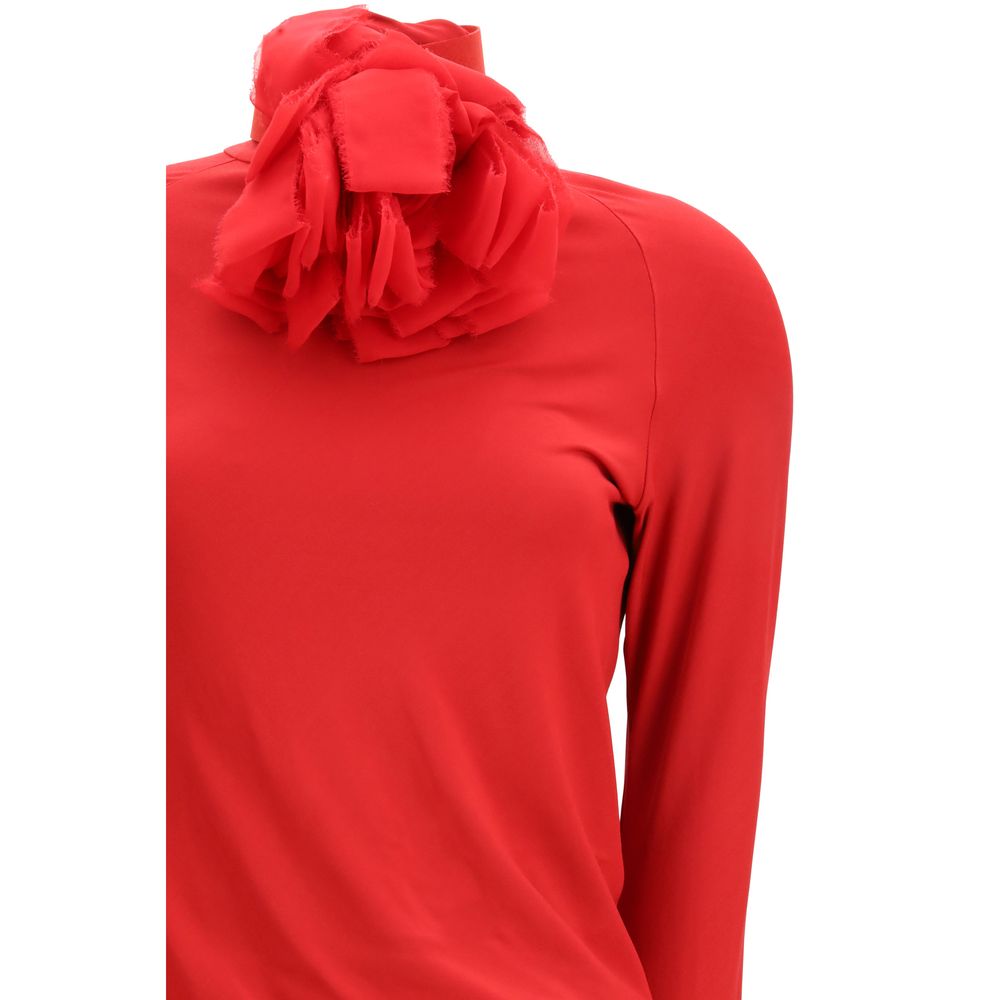 Magda Butrym Multicolor Viscose Casual Dress - Image 3