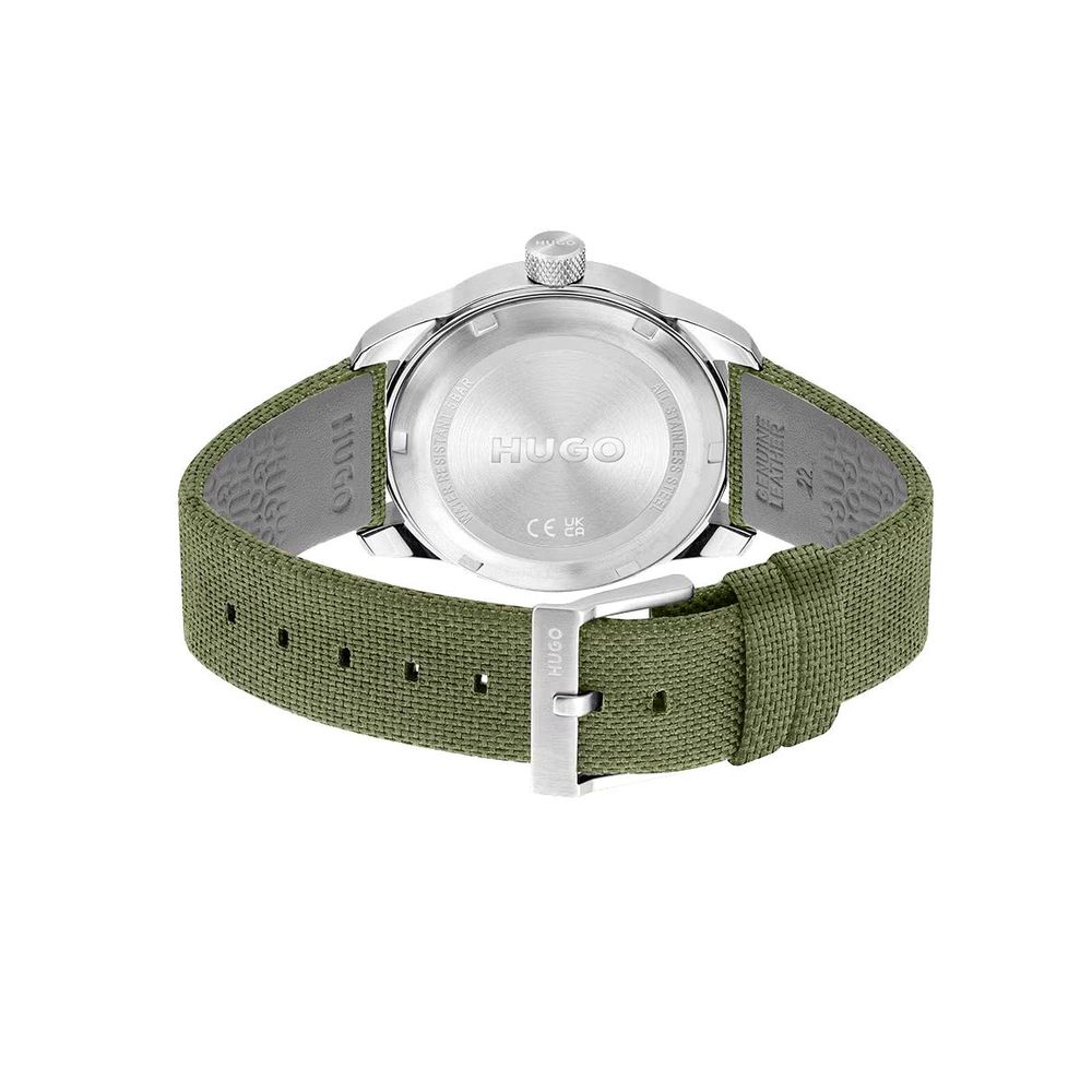 Hugo Boss Bicolor Fabric Sport Watch - Image 2