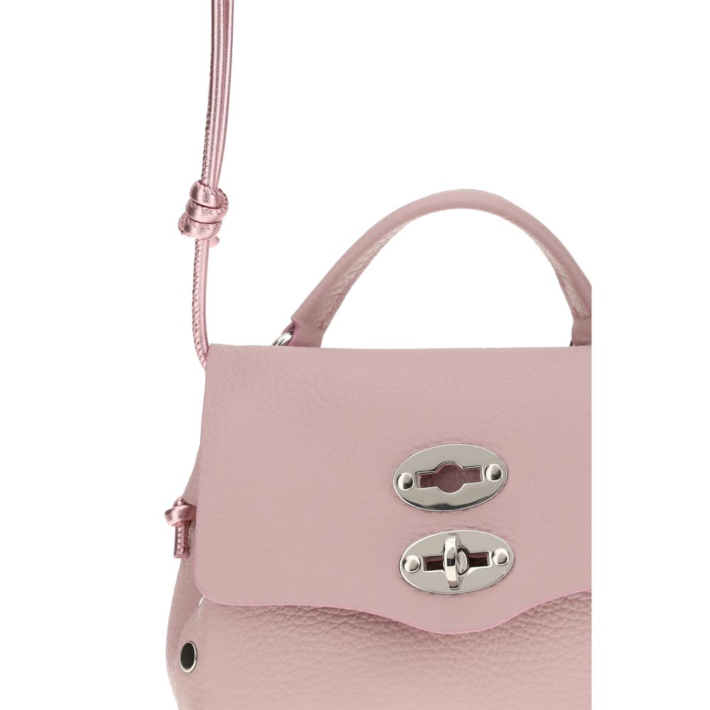 Zanellato Multicolor Calf Leather Bos Taurus Shoulder Bag - Image 4