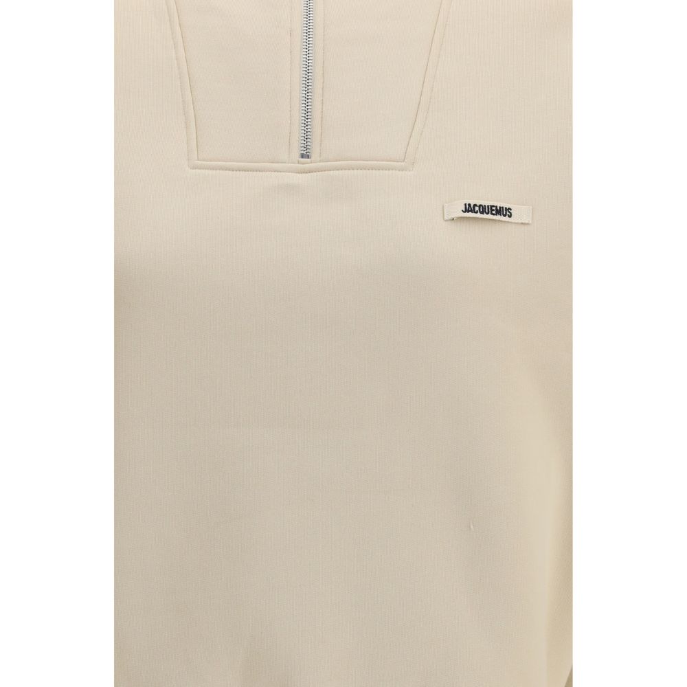 Jacquemus Beige Cotton Sweatshirt - Image 3