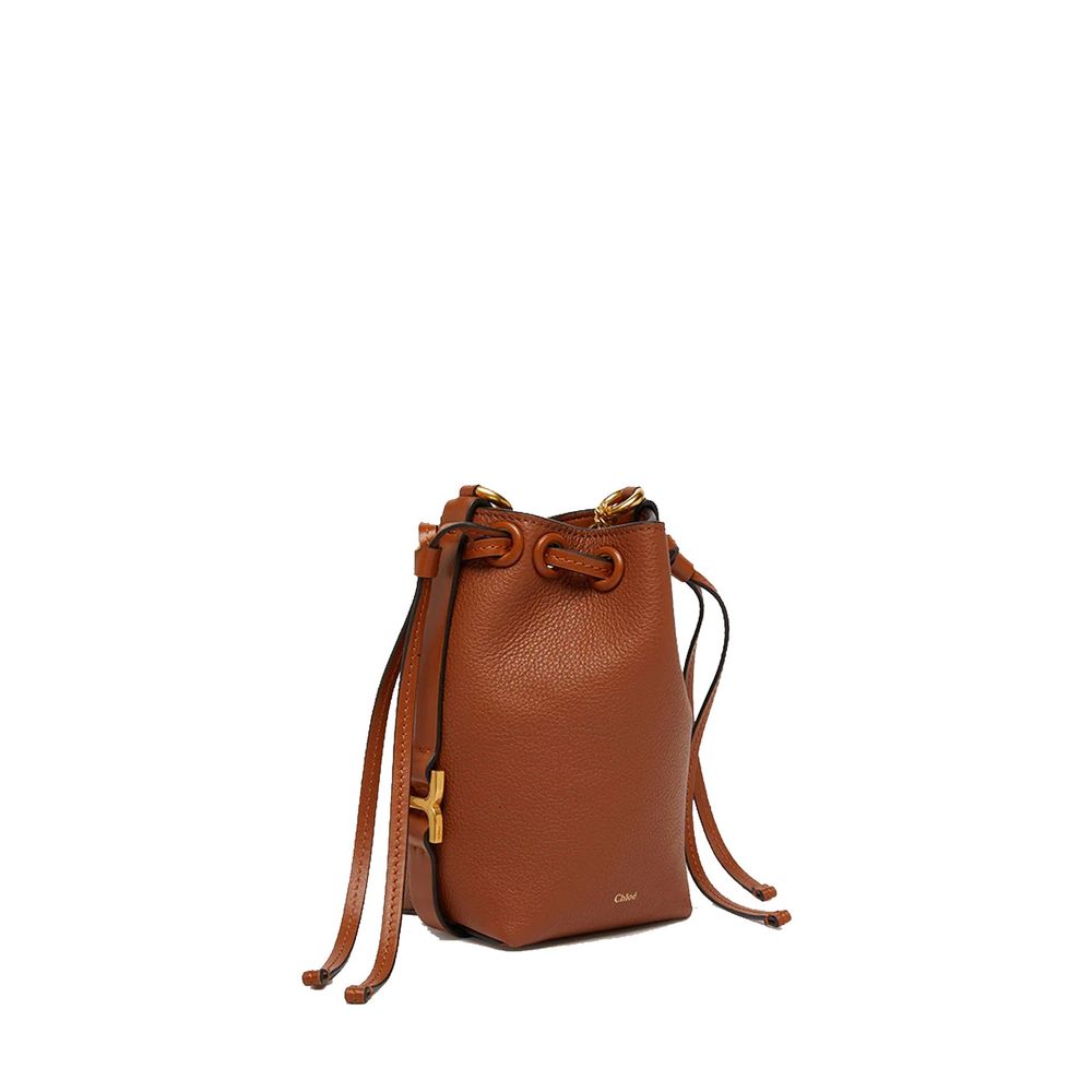 Chloé Brown Calfskin Backet Bag - Image 2