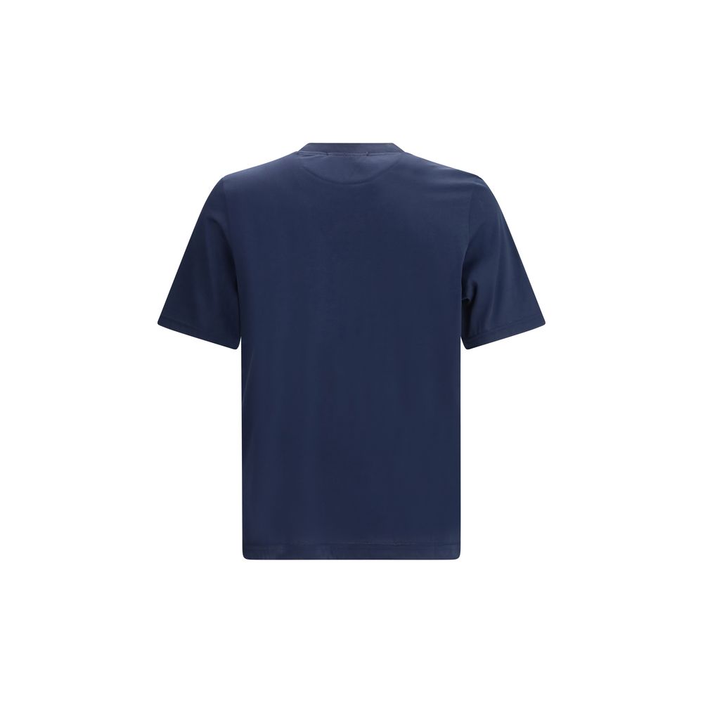 Cruna Blue Cotton T-Shirt - Image 2