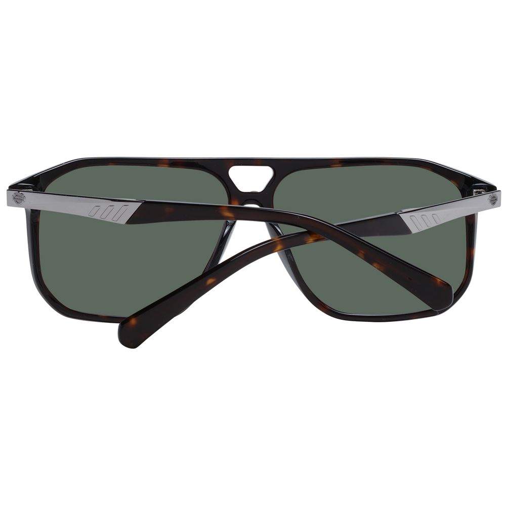 Harley-Davidson Brown Plastic Sunglasses - Image 3