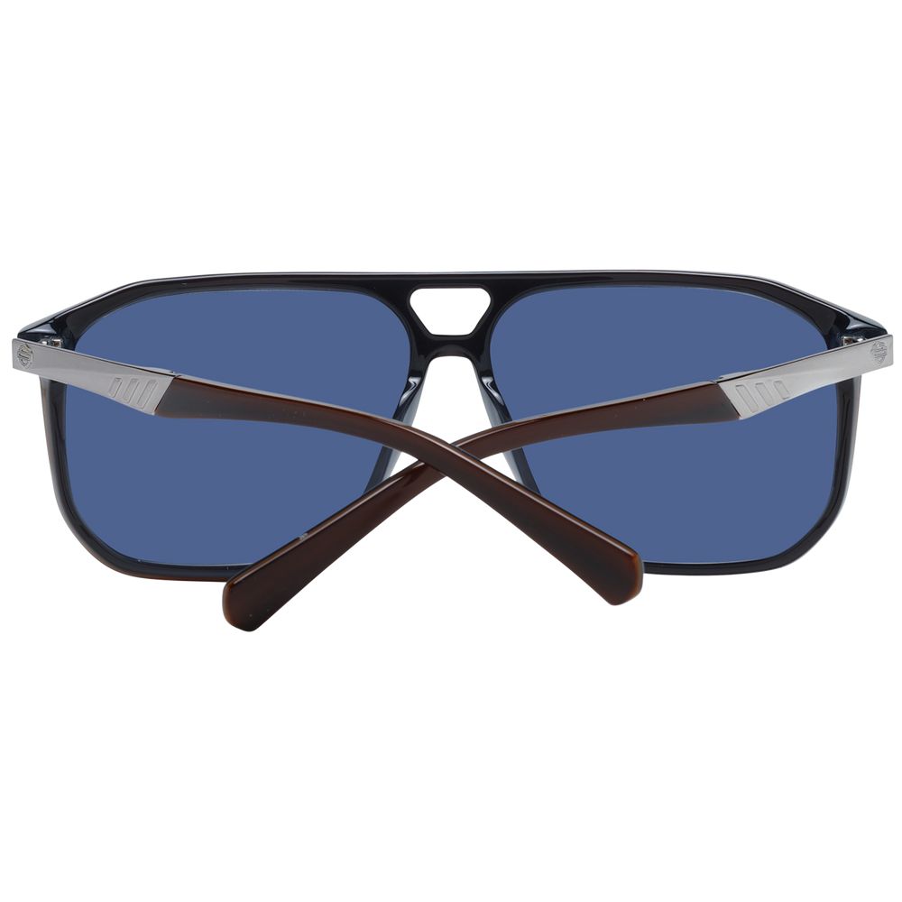 Harley-Davidson Brown Plastic Sunglasses - Image 3