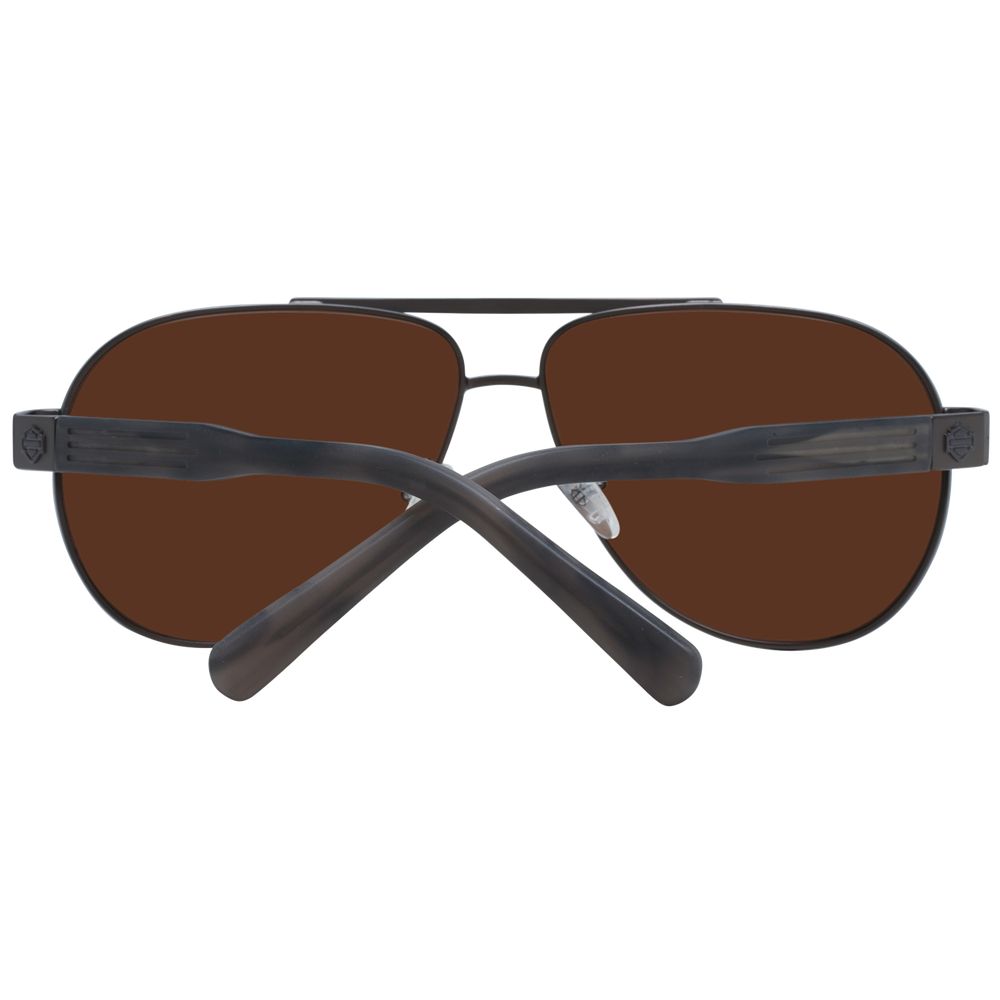 Harley-Davidson Gray Metal Sunglasses - Image 3