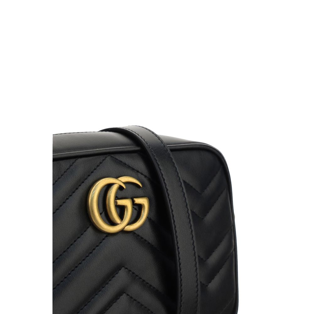 Gucci Black Leather Shoulder Bag - Image 4