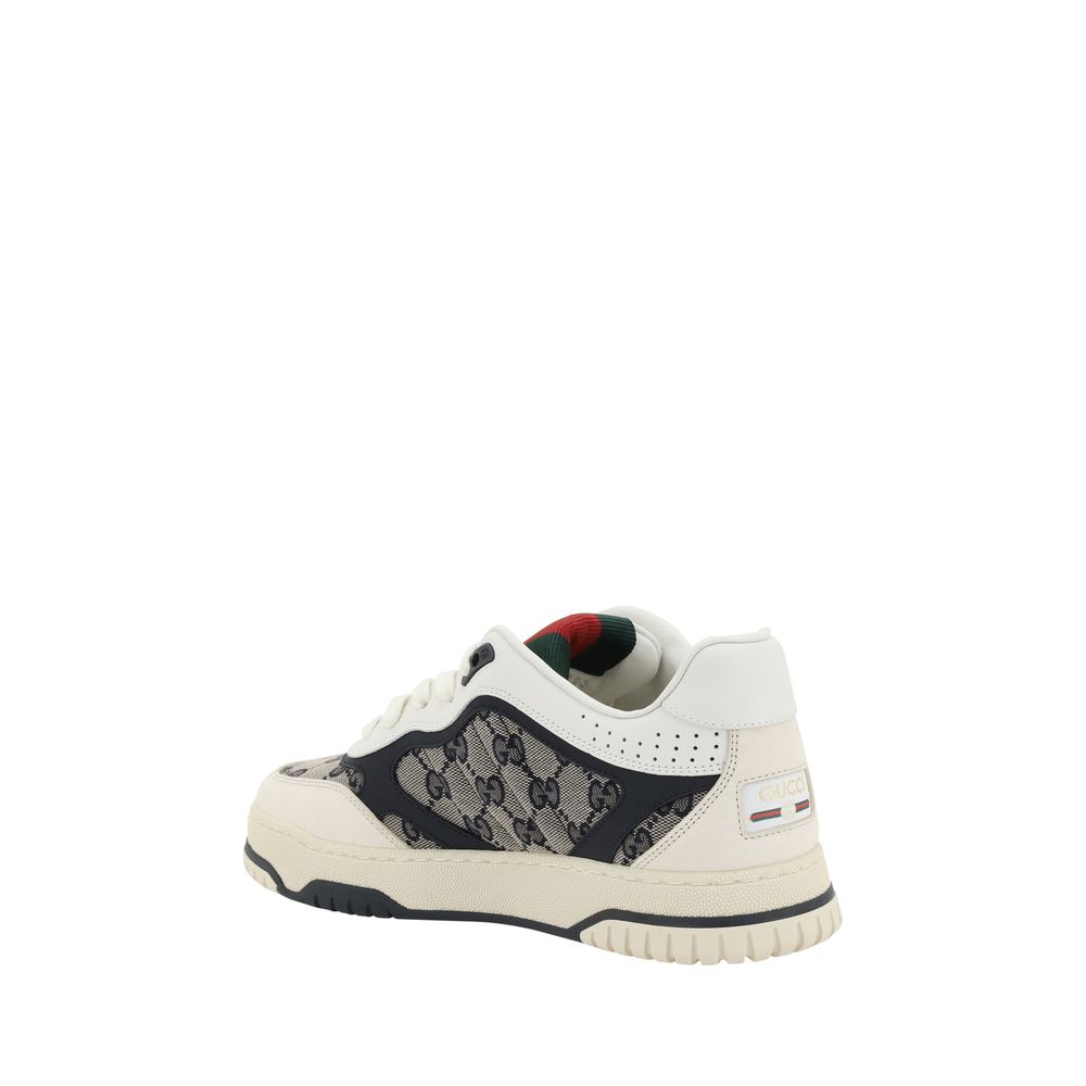 Gucci Multicolor Calf Leather Bos Taurus Low Top Sneakers - Image 3