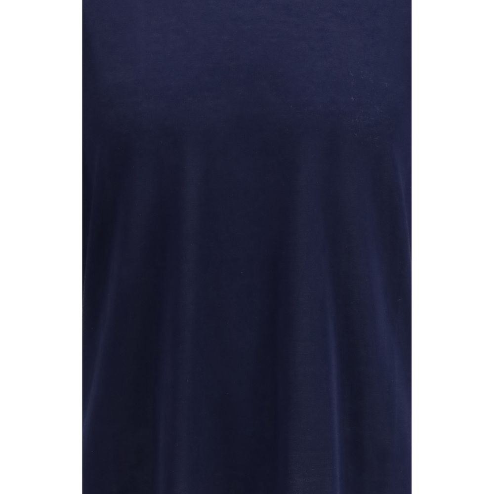 Cruna Blue Cotton T-Shirt - Image 3