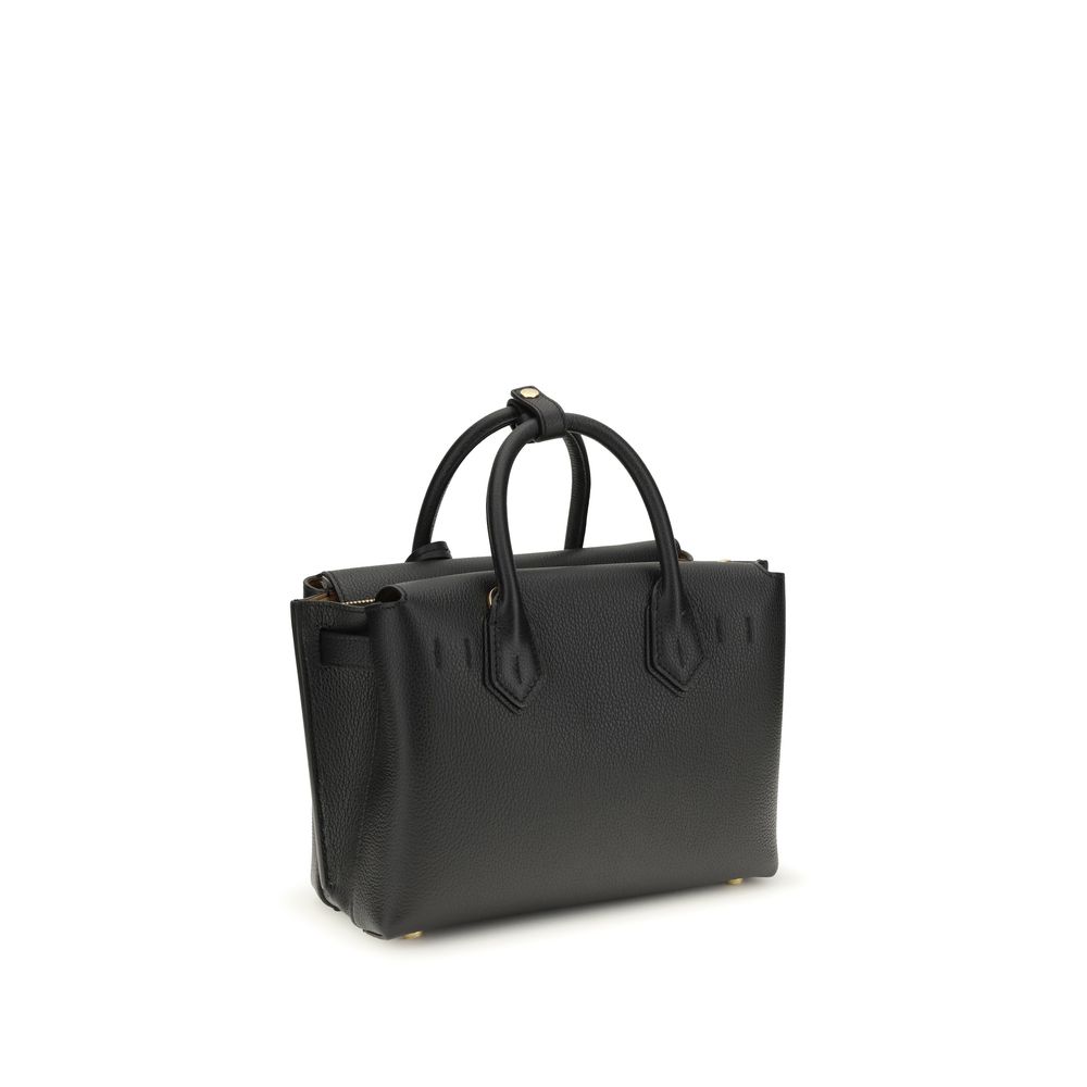 MCM Black Calf Leather Bos Taurus Handbag - Image 3