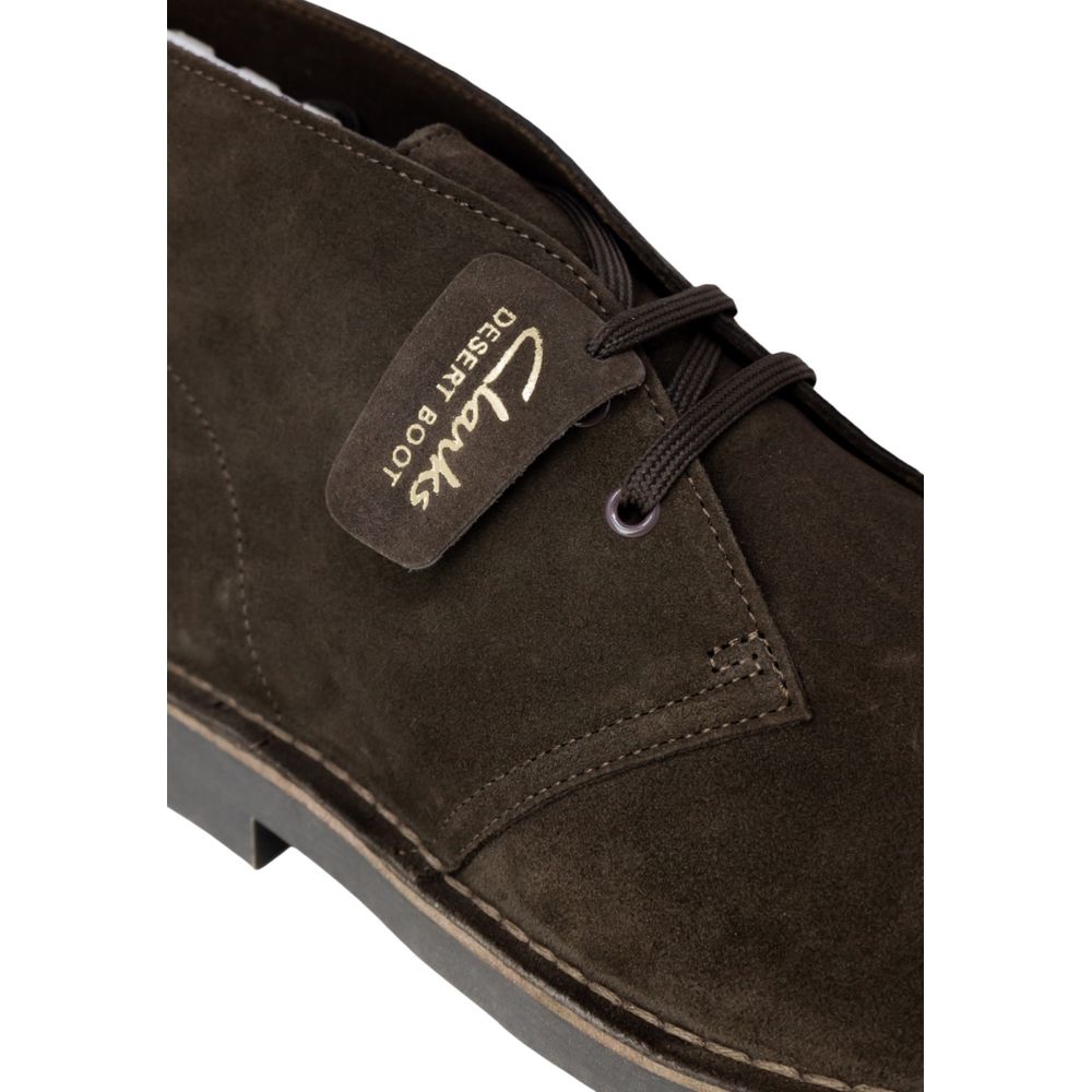 Clarks Brown Leather Ankle Boots - Image 4