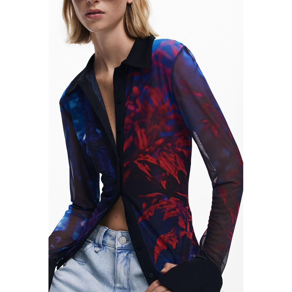 Desigual Black Polyester Women Shirt - Image 3