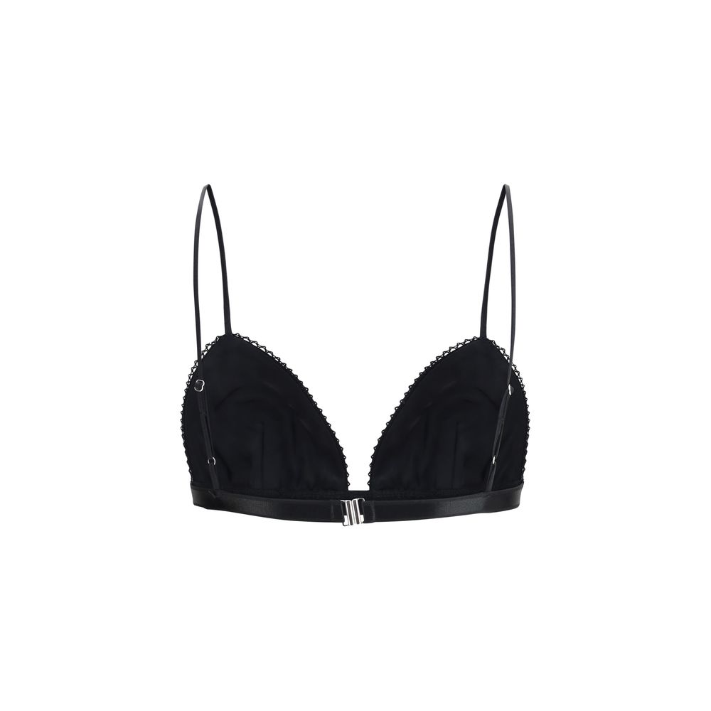 The Andamane Black Viscose Bra - Image 2