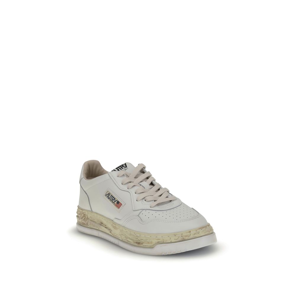 Autry White Leather Sneakers - Image 2