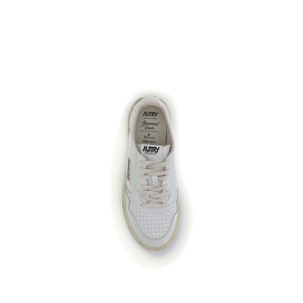 Autry White Leather Sneakers - Image 4