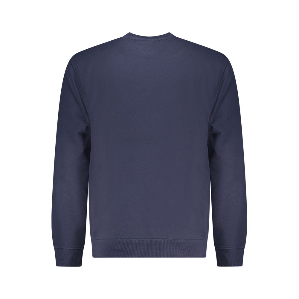 Tommy Hilfiger Blue Cotton Men Sweatshirt - Image 2