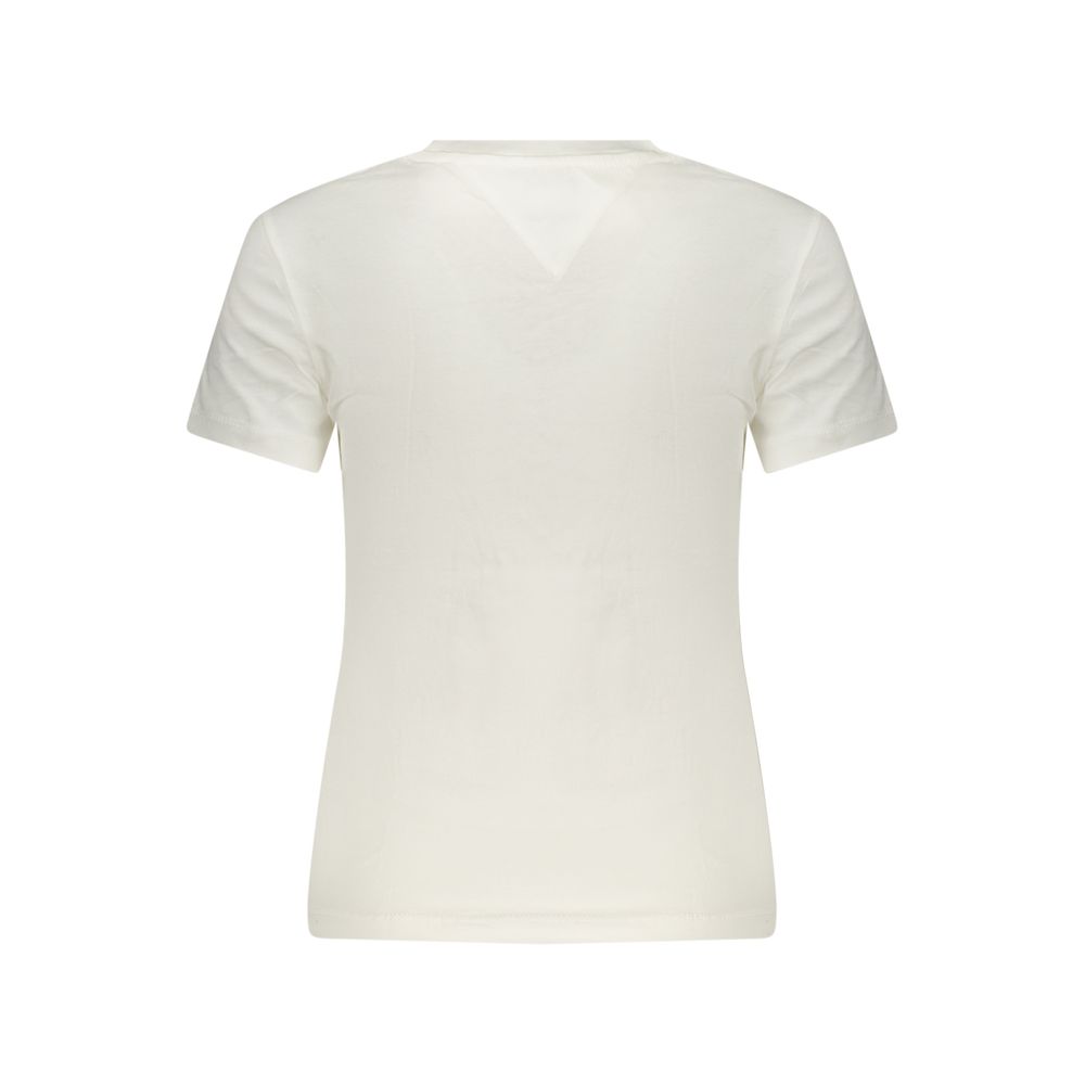 Tommy Hilfiger Bianco Cotton Women T-Shirt - Image 2