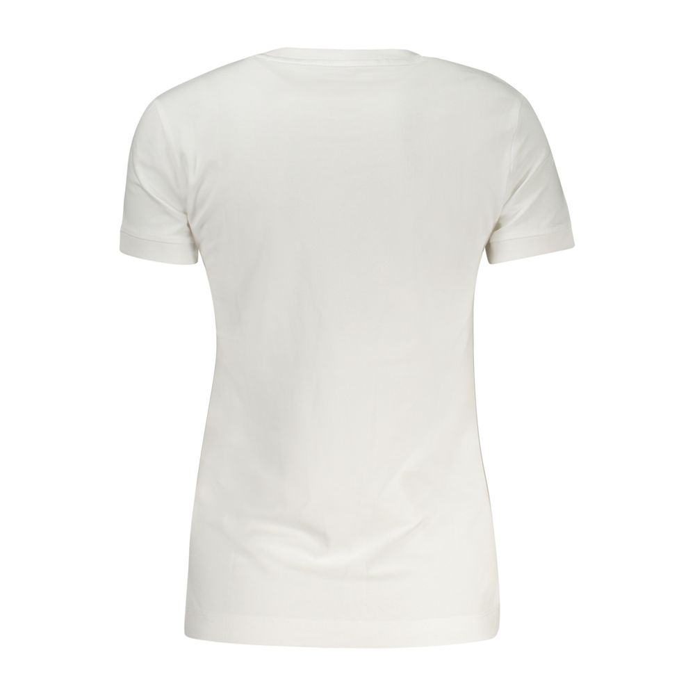 Guess Jeans Bianco Cotton Women T-Shirt - Image 2